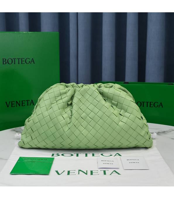 Bottega Veneta Cloud Apple Green Original Lambskin Leather Pouch