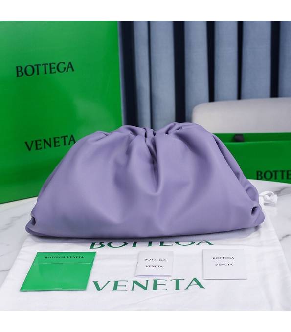 Bottega Veneta Cloud Purple Original Lambskin Leather Pouch