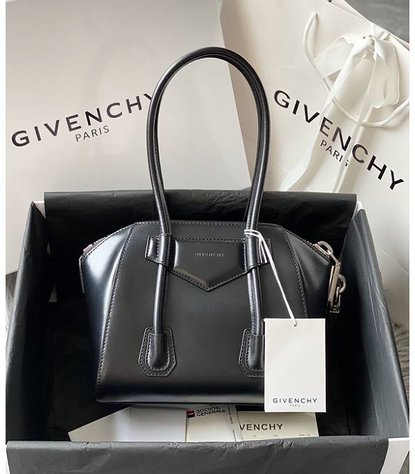 Givenchy Antignoa Black Original Calfskin Leather 18cm Tote Bag