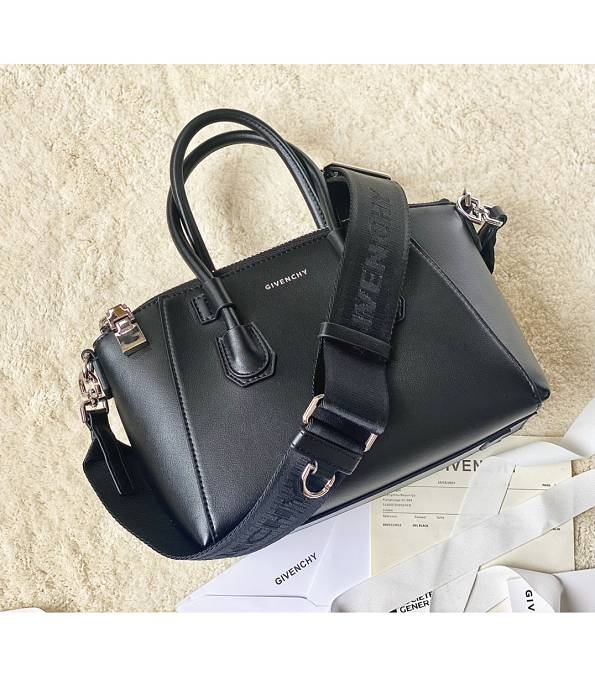 Givenchy Black Original Smooth Calfskin Leather Mini Antigona Sport Bag