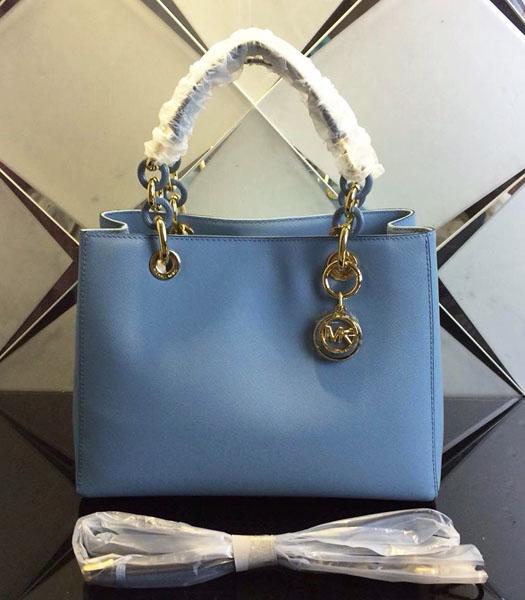 michael kors small blue purse