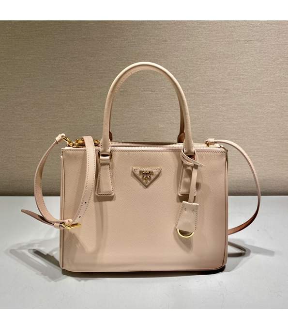 Prada Galleria Nude Pink Original Saffiano Leather Medium Bag