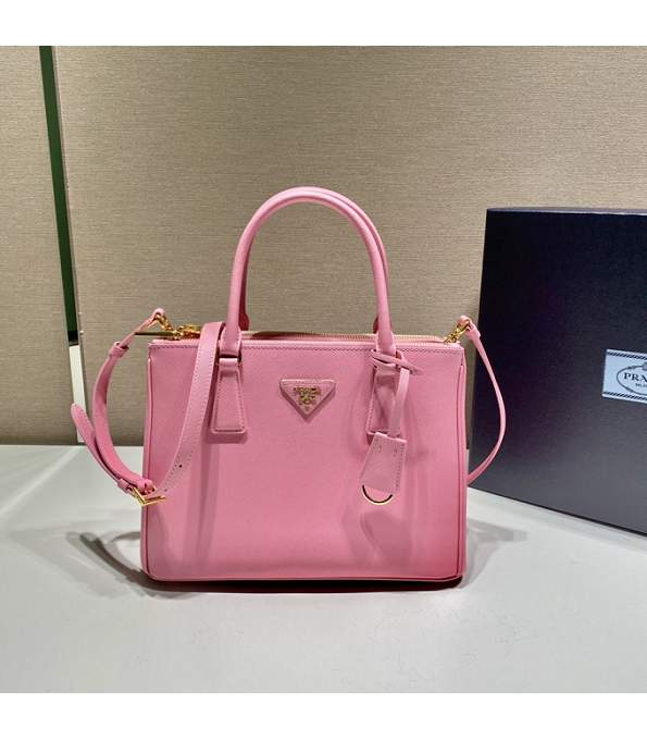 Prada Galleria Pink Original Saffiano Leather Medium Bag