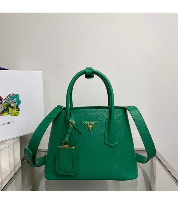 Prada Green Original Double Saffiano Leather Mini Bag