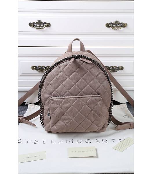 Stella McCartney Latest Design Small Quilted Backpack Khaki