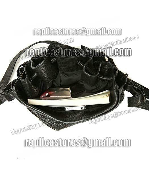 Alexander Wang 49981 Diego Bucket Bags Black Leather Gun Nail-5