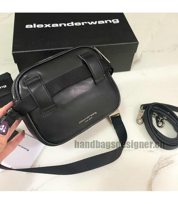 Alexander Wang Attica Black Original Lambskin Leather 16cm Camera Belt Bag-4