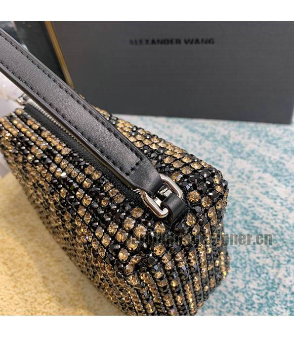 Alexander Wang Diamond Brown Original Leather Square Handbag-4