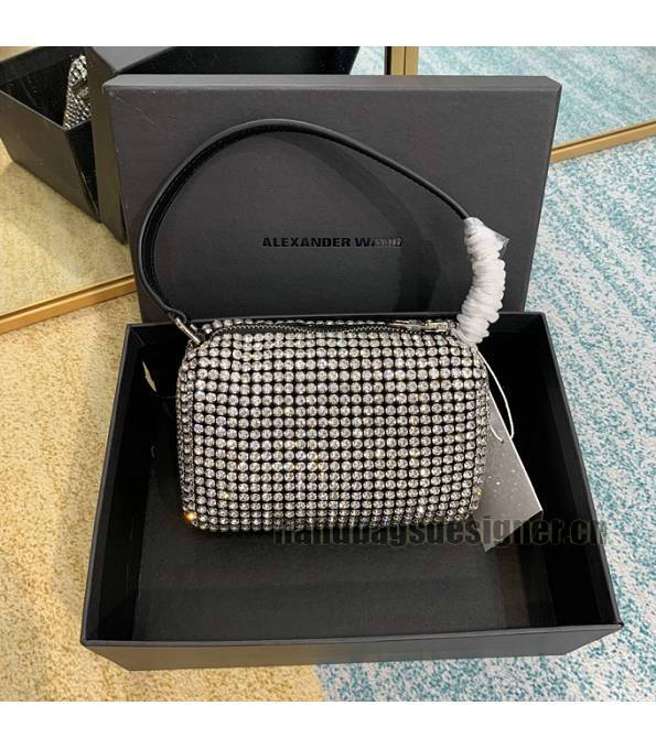 Alexander Wang Diamond White Original Leather Square Handbag-1