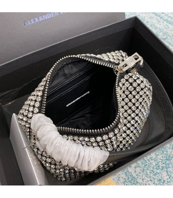 Alexander Wang Diamond White Original Leather Square Handbag-8