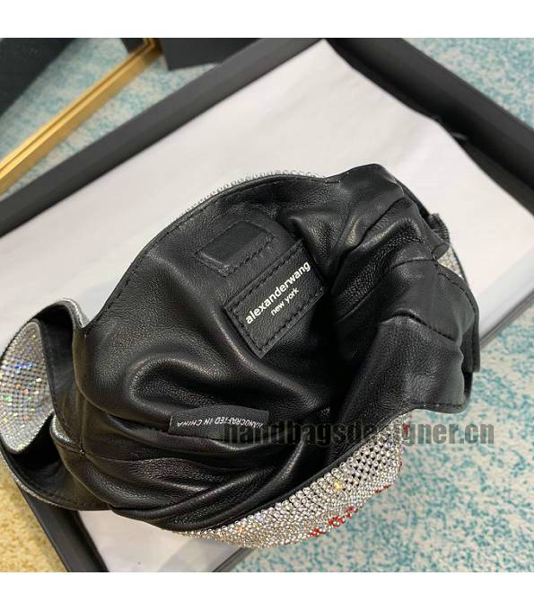 Alexander Wang Wangloc Thank You Gey Original Lambskin Leather Diamond Mini Shopping Tote Bag-6