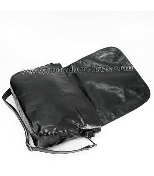 Balenciaga Arena Classic Folk Shoulder Bag Black-5