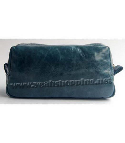 Balenciaga Blue Genuine Leather Small Handbag-2
