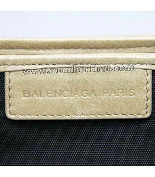 Balenciaga Canvas Tote Bag with Leather Lining in Black-5