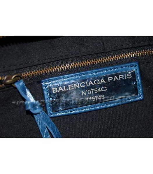 Balenciaga City Bag in Sapphire Blue-5