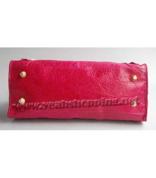 Balenciaga Classic Pink Leather Large Handbag-4