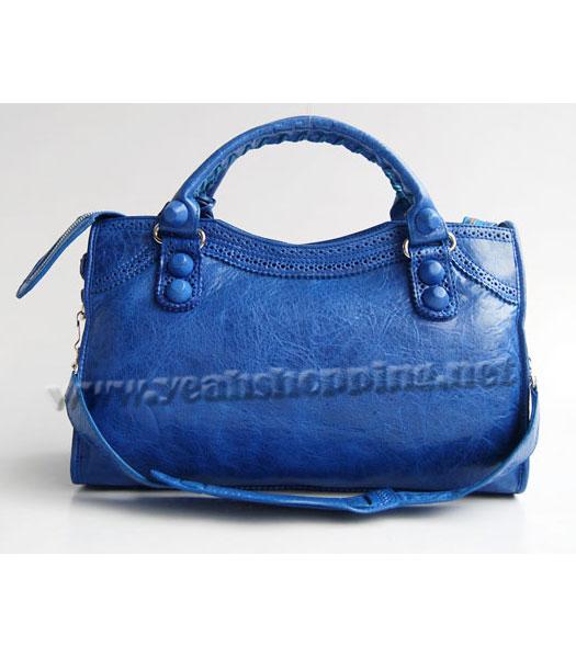 Balenciaga Covered Giant City Bag Colorful Blue-3