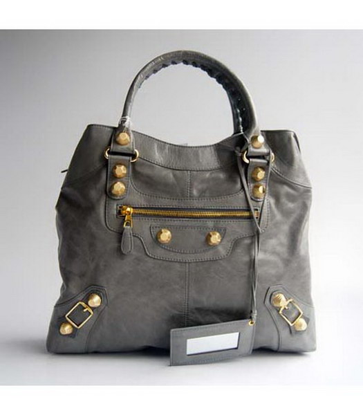 Balenciaga Giant Brief Dark Grey Handbag