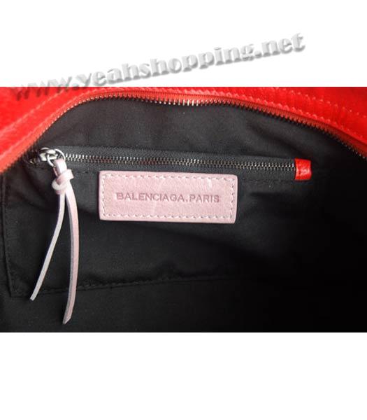Balenciaga Giant City Bag Pink Purple with Red/Blue/Yellow-6
