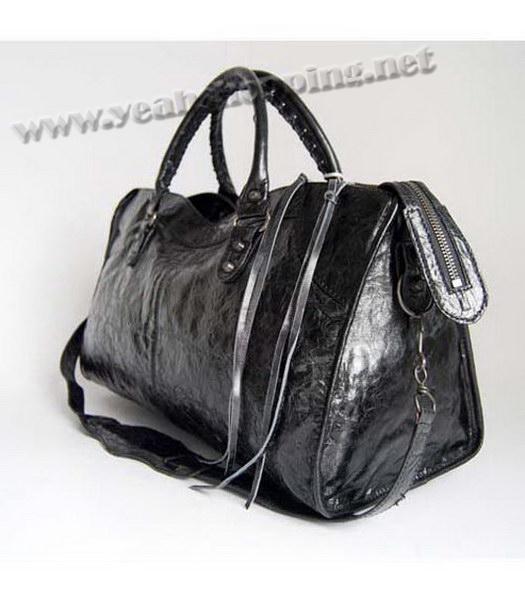 Balenciaga Giant City Handbag Black Lambskin-2