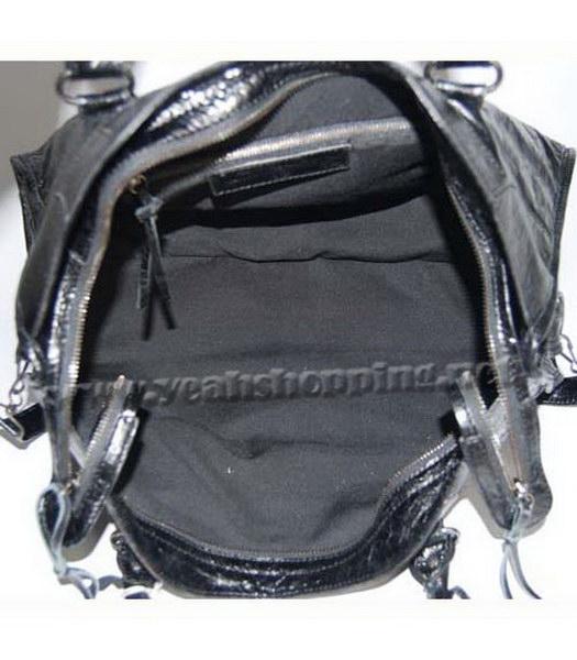 Balenciaga Giant City Handbag Black Lambskin-5