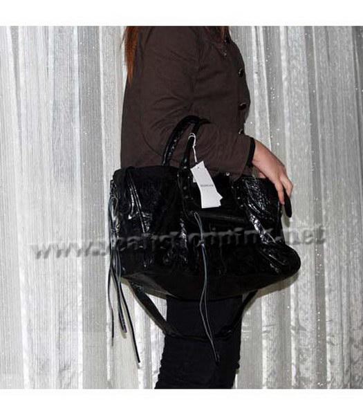 Balenciaga Giant City Handbag Black Lambskin-7