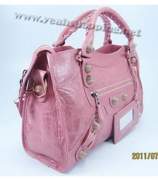 Balenciaga Giant City Handbag in Pink Lambskin-1