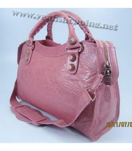 Balenciaga Giant City Handbag in Pink Lambskin-2