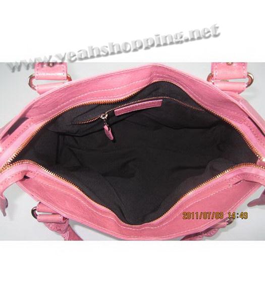 Balenciaga Giant City Handbag in Pink Lambskin-5
