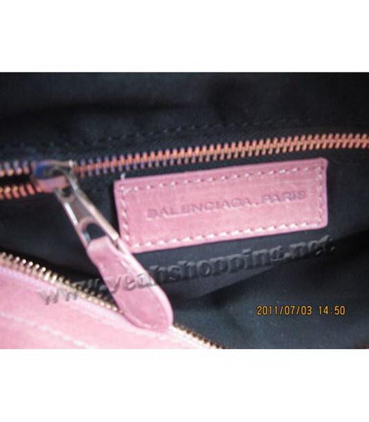 Balenciaga Giant City Handbag in Pink Lambskin-6