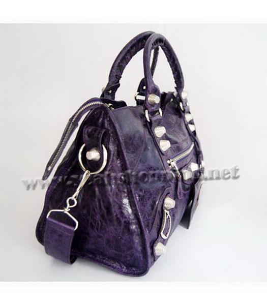 Balenciaga Giant City Handbag Purple-1