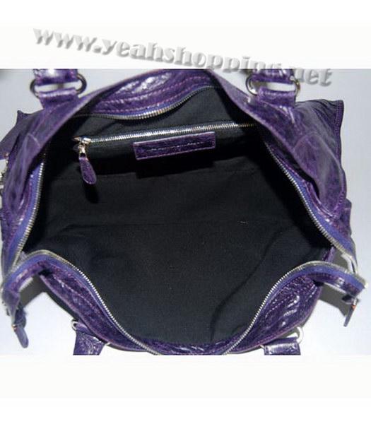 Balenciaga Giant City Handbag Purple-5