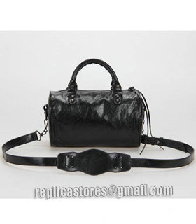 Balenciaga Giant Mini Twiggy Bag With Black Leather Small Nails-3