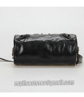 Balenciaga Giant Mini Twiggy Bag With Black Leather Small Nails-4