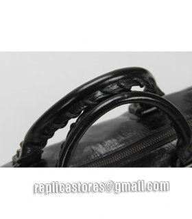 Balenciaga Giant Mini Twiggy Bag With Black Leather Small Nails-7