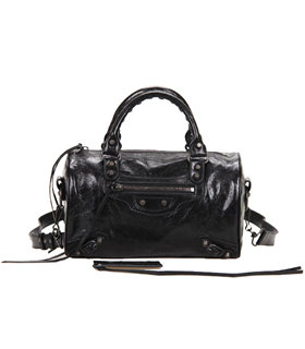 Balenciaga Giant Mini Twiggy Bag With Black Leather Small Nails