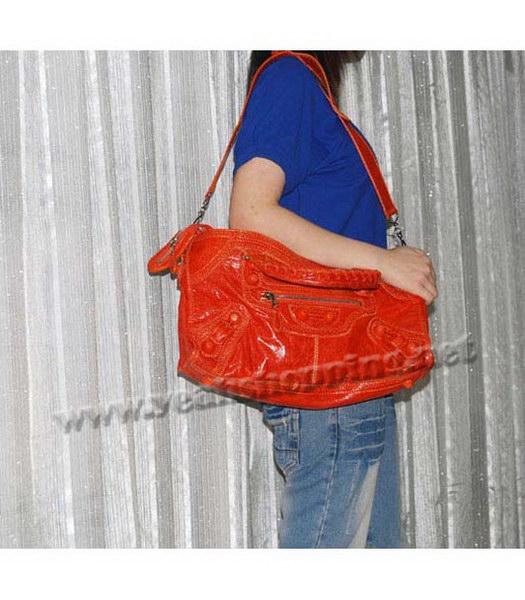 Balenciaga Large Covered Giant Part Time Bag Orange Lambskin-8