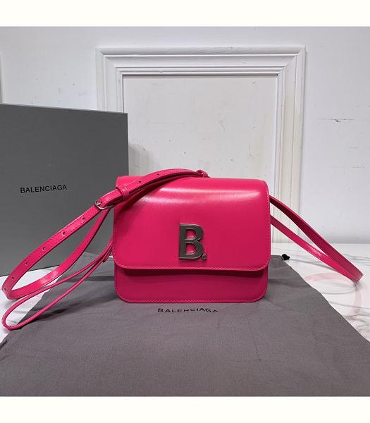 Balenciaga Peach Shiny Box Real Leather Small Dustbag
