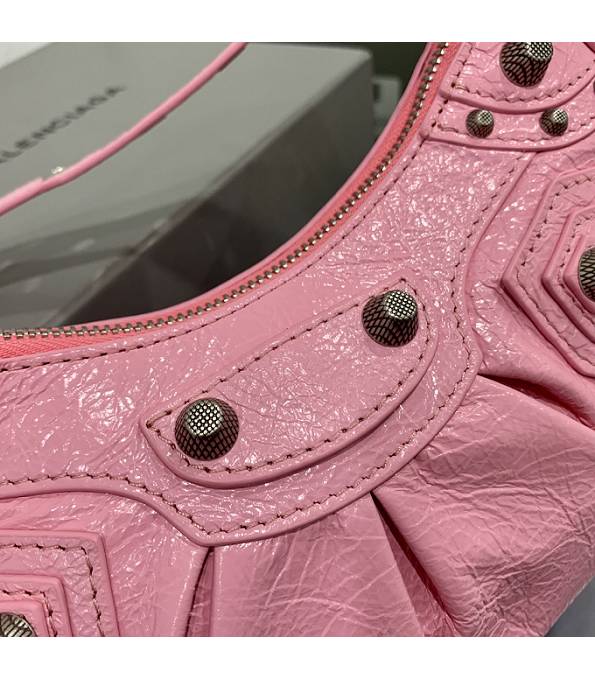 Balenciaga Pink Original Leather Le Cagole Xs Shoulder Bag-5