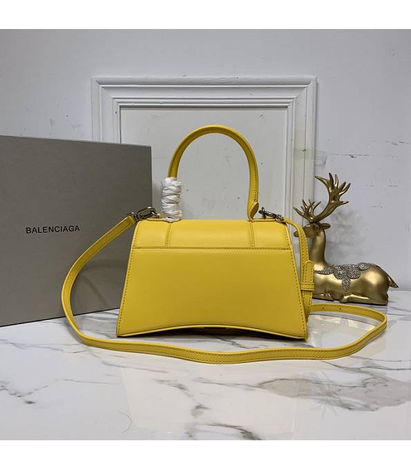 Balenciaga Yellow Original Smooth Leather 19cm Hourglass Bag-1