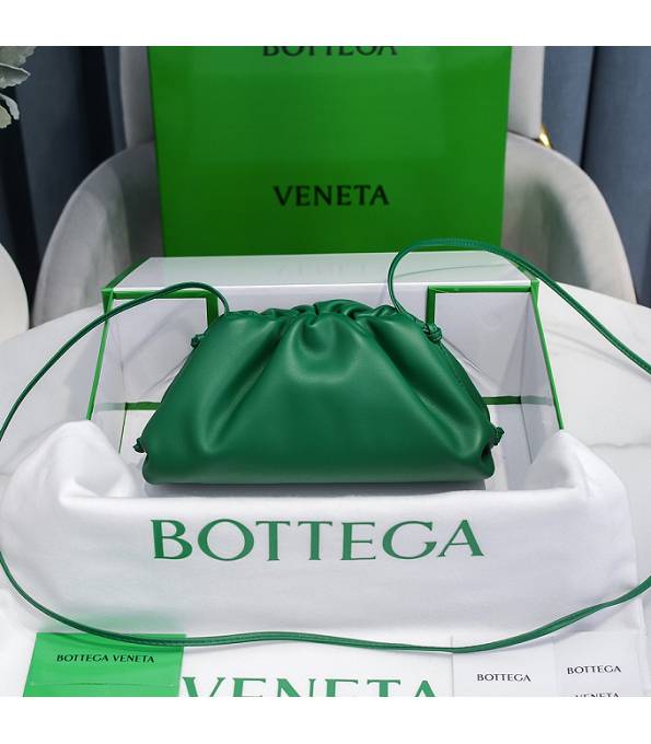 Bottega Veneta Cloud Green Original Plain Calfskin Leather Mini Pouch