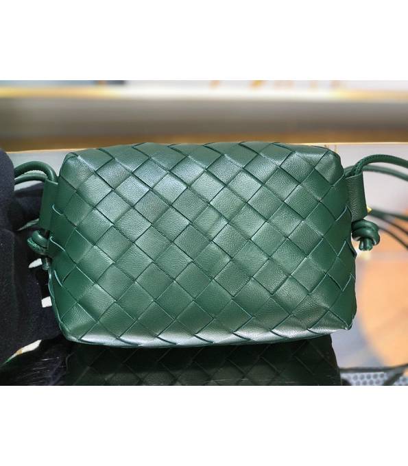 Bottega Veneta Loop Dark Green Original Calfskin Leather Mini Crossbody Bag-5
