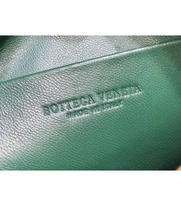 Bottega Veneta Loop Dark Green Original Calfskin Leather Mini Crossbody Bag-7