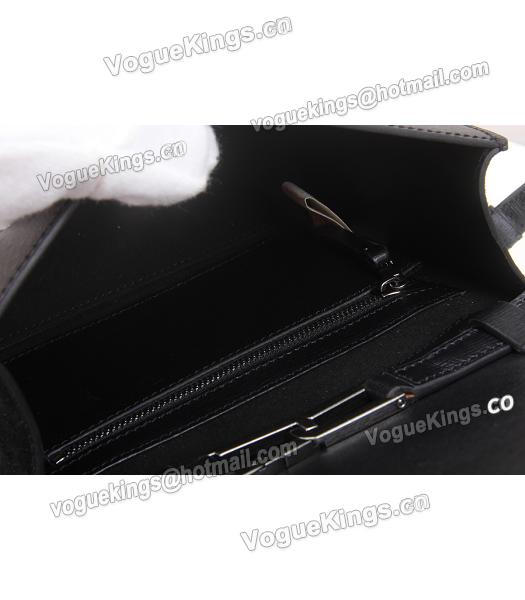 Boyy 20cm Black Original Epi Leather Buckle Belt Small Tote Bag-4