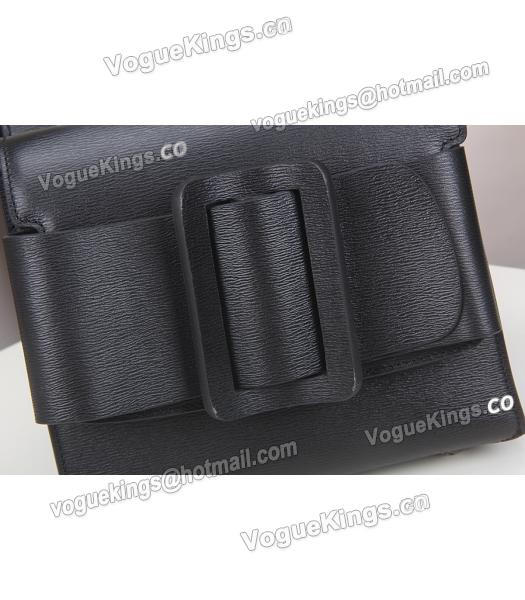 Boyy 20cm Black Original Epi Leather Buckle Belt Small Tote Bag-7