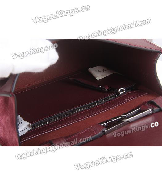 Boyy 20cm Jujube Red Original Epi Leather Buckle Belt Small Tote Bag-2