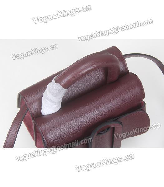 Boyy 20cm Jujube Red Original Epi Leather Buckle Belt Small Tote Bag-4