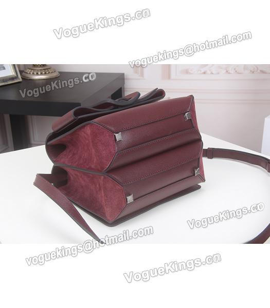 Boyy 20cm Jujube Red Original Epi Leather Buckle Belt Small Tote Bag-7
