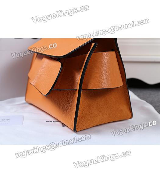 Boyy 23cm Orange Original Leather Buckle Belt Tote Bag-5