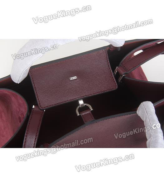 Boyy 32cm Jujube Red Original Epi Leather Buckle Belt Tote Bag-5